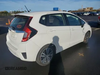 2017 Honda Fit EX with VIN JHMGK5H7XHS010668, listed as a Copart auction lot 87545555 with 54,452 mi miles and Salvage Title. Bid and sale history available at carsss.com. Image 3.