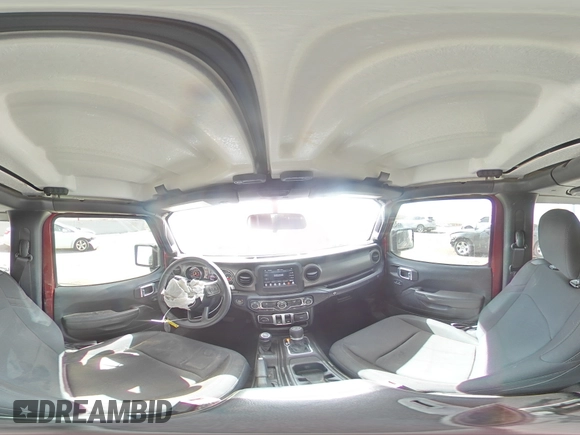 2021 Jeep Wrangler Sport S with VIN 1C4HJXAG8MW817482, listed as a Copart auction lot 47431485 with 29,775 mi miles and Salvage Title. Bid and sale history available at DreamBid. Image 14.