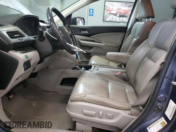 2012 Honda CR-V EX-L with VIN JHLRM4H73CC005378, listed as a Copart auction lot 66333915 with 254,284 mi miles and Clean title. Bid and sale history available at DreamBid. Image 7.