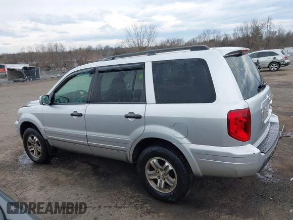 2005 Honda Pilot EX with VIN 5FNYF18455B064378, listed as a IAAI auction lot 41684465 with 248,225 mi miles and . Bid and sale history available at DreamBid. Image 15.
