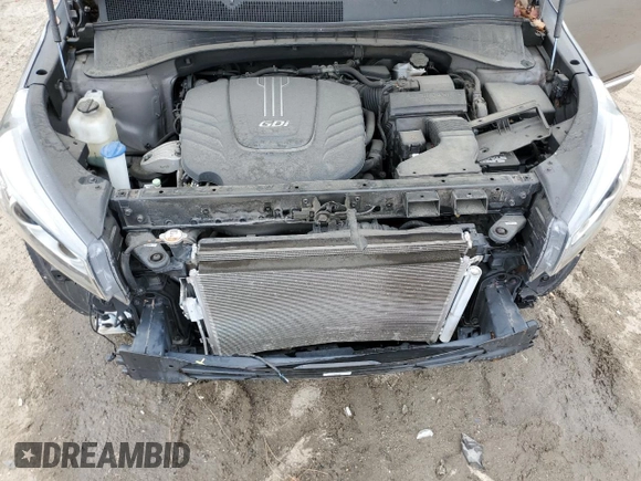 2016 Kia Sorento SXL with VIN 5XYPKDA52GG152814, listed as a Copart auction lot 44903395 with 77,479 mi miles and Salvage title. Bid and sale history available at DreamBid. Image 12.