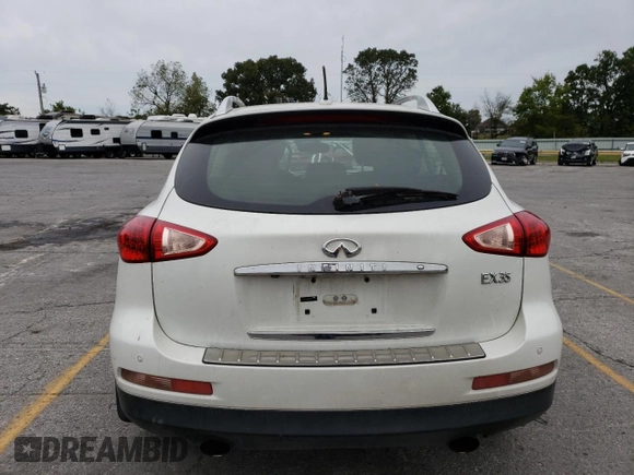 2012 Infiniti EX Journey with VIN JN1AJ0HR1CM450261, listed as a Copart auction lot 72617674 with 137,040 mi miles and Salvage Title. Bid and sale history available at DreamBid. Image 6.