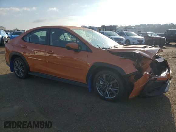 2024 Subaru WRX with VIN JF1VBAB65R9814876, listed as a Copart auction lot 83990934 with 2,505 mi miles and Salvage Title. Bid and sale history available at carsss.com. Image 4.