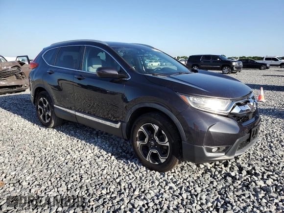 2019 Honda CR-V Touring with VIN 2HKRW2H91KH625453, listed as a Copart auction lot 52148075 with 28,599 mi miles and Non Repairable. Bid and sale history available at carsss.com. Image 4.