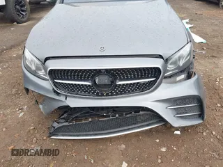2018 Mercedes-Benz E-Class AMG E 43 with VIN WDDZF6EB4JA384109, listed as a IAAI auction lot 41417087 with 64,983 mi miles. Bid and sale history available at carsss.com. Image 6.