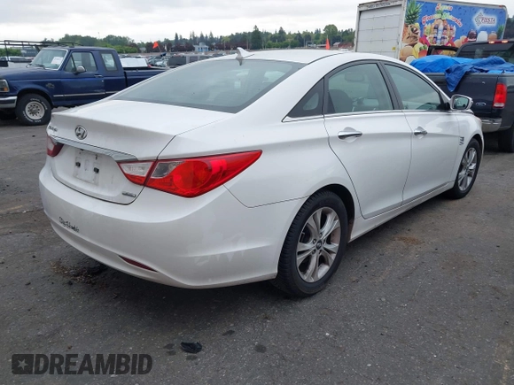 2011 Hyundai Sonata Limited with VIN 5NPEC4AC4BH222110, listed as a IAAI auction lot 42130902 with 159,745 mi miles and . Bid and sale history available at DreamBid. Image 4.
