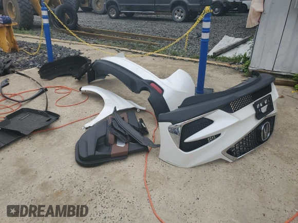 2021 Acura RDX Technology with VIN 5J8TC2H56ML030383, listed as a Copart auction lot 57360605 with 38,732 mi miles and Salvage title. Bid and sale history available at DreamBid. Image 12.