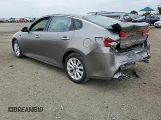 2016 Kia Optima EX with VIN 5XXGU4L32GG088462, listed as a Copart auction lot 85498164 with 35,611 mi miles and Salvage Title. Bid and sale history available at carsss.com. Image 2.