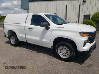 2023 Chevrolet Silverado 1500 Work Truck with VIN 3GCNAAEK1PG351461, listed as a Copart auction lot 55616505 with 149,071 mi miles and Clean Title. Bid and sale history available at DreamBid. Image 4.
