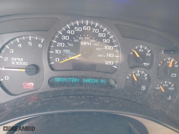 2003 Chevrolet Tahoe LS with VIN 1GNEC13V43R225216, listed as a IAAI auction lot 41535824 with 246,536 mi miles. Bid and sale history available at carsss.com. Image 7.
