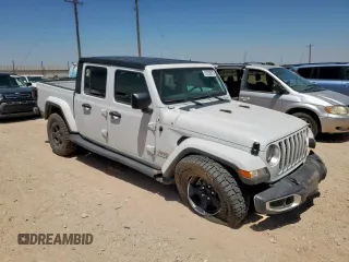 2023 Jeep Gladiator Overland z VIN 1C6HJTFG8PL553372, wystawiony jako Copart lot #57250875 z przebiegiem 14 725 mil mil oraz Szkoda całkowita • Salvage title. Historia ofert i sprzedaży dostępna na DreamBid. Obrazek 4.