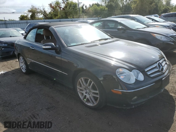 2009 Mercedes-Benz CLK-Class 3.5L with VIN WDBTK56G19T103141, listed as a Copart auction lot 73523194 with 96,221 mi miles and Salvage Title. Bid and sale history available at carsss.com. Image 4.