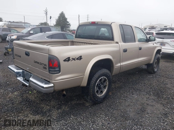 2004 Dodge Dakota SLT с VIN 1D7HG48NX4S596370, выставлен на аукционе IAAI как лот 41760565 с пробегом 232 409 миль миль и . История ставок и продаж доступна на DreamBid. Изображение 4.