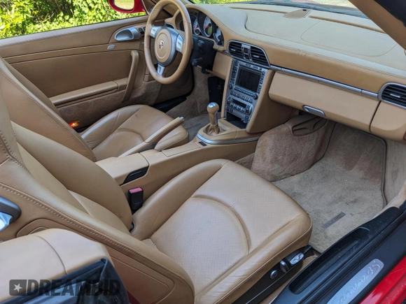 2006 Porsche 911 Carrera S with VIN WP0CB29996S768707, listed as a Copart auction lot 53760725 with 43,202 mi miles and Salvage Title. Bid and sale history available at carsss.com. Image 5.
