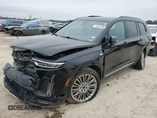 2020 Cadillac XT6 AWD Sport z VIN 1GYKPGRS0LZ173920, wystawiony jako Copart lot #44397305 z przebiegiem 97 071 mil mil oraz Szkoda całkowita • Salvage title. Historia ofert i sprzedaży dostępna na DreamBid. Obrazek 1.