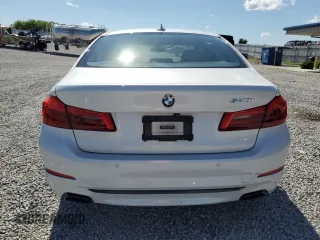 2018 BMW 5 Series 540i z VIN WBAJE5C52JWA97694, wystawiony jako Copart lot #58089145 z przebiegiem Nie podano mil oraz Szkoda całkowita • Salvage title. Historia ofert i sprzedaży dostępna na DreamBid. Obrazek 6.