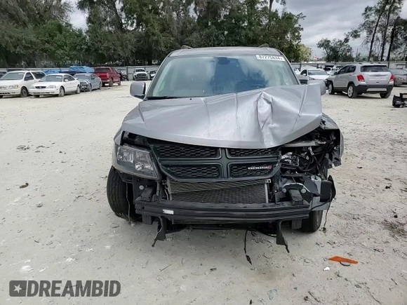 2019 Dodge Journey Crossroad with VIN 3C4PDCGB8KT862450, listed as a Copart auction lot 87275834 with Not Provided miles and Non Repairable. Bid and sale history available at DreamBid. Image 12.