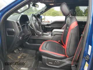 2018 Ford F-150 XL with VIN 1FTEW1EGXJFE00890, listed as a Copart auction lot 58517035 with Not provided miles and Salvage title. Bid and sale history available at DreamBid. Image 7.