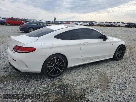 2017 Mercedes-Benz C 43 AMG with VIN WDDWJ6EB5HF445093, listed as a Copart auction lot 42627485 with 86,582 mi miles and Salvage Title. Bid and sale history available at carsss.com. Image 3.
