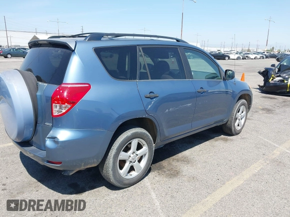 2007 Toyota RAV4 with VIN JTMBD33V975075248, listed as a IAAI auction lot 42020567 with 155,228 mi miles. Bid and sale history available at carsss.com. Image 4.