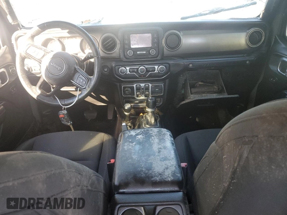 2018 Jeep Wrangler Unlimited Sport z VIN 1C4HJXDNXJW283388, wystawiony jako Copart lot #80480864 z przebiegiem Nie podano mil oraz Nie do naprawy • Non repairable. Historia ofert i sprzedaży dostępna na DreamBid. Obrazek 8.