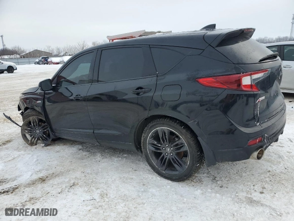 2020 Acura RDX w/A-Spec Pkg with VIN 5J8TC2H64LL810020, listed as a Copart auction lot 86687994 with 66,956 mi miles and Salvage Title. Bid and sale history available at carsss.com. Image 2.