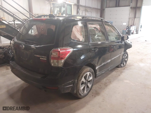 2017 Subaru Forester with VIN JF2SJABC5HH589516, listed as a IAAI auction lot 41951650 with 123,847 mi miles. Bid and sale history available at carsss.com. Image 4.