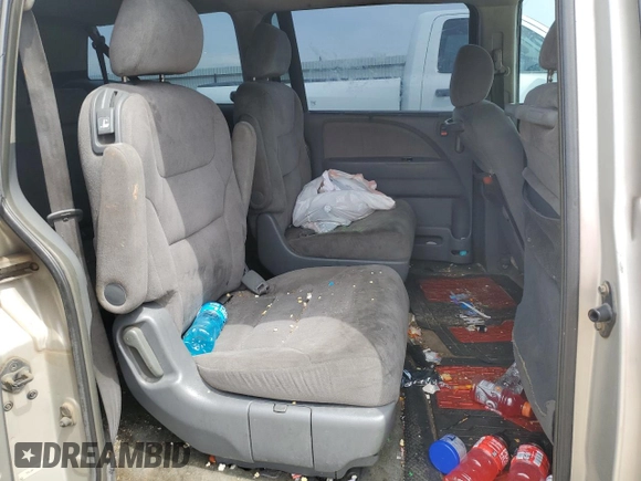 2006 Honda Odyssey EX with VIN 5FNRL38406B060183, listed as a Copart auction lot 53281125 with 204,128 mi miles and Salvage Title. Bid and sale history available at carsss.com. Image 11.