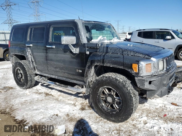 2010 Hummer H3 with VIN 5GTMNLEP2A8120047, listed as a Copart auction lot 45676335 with 213,265 mi miles and Clean Title. Bid and sale history available at DreamBid. Image 4.