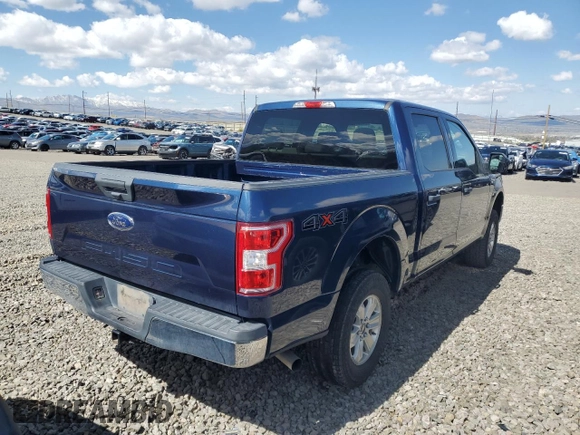 2018 Ford F-150 XL with VIN 1FTEW1E53JKE15690, listed as a Copart auction lot 54586685 with 165,730 mi miles and Clean title. Bid and sale history available at DreamBid. Image 3.