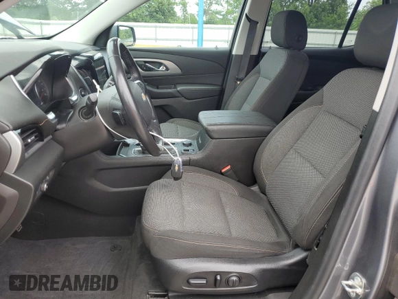 2020 Chevrolet Traverse LT Cloth with VIN 1GNEVGKW7LJ138528, listed as a Copart auction lot 60465095 with 84,996 mi miles and Clean title. Bid and sale history available at DreamBid. Image 7.