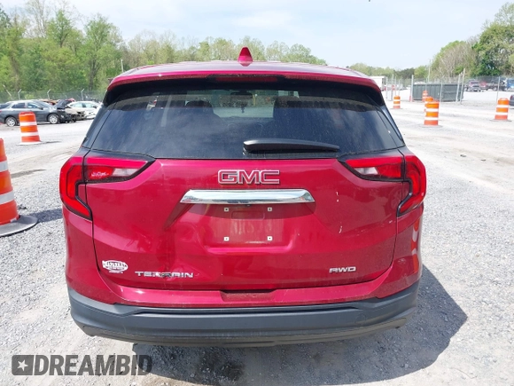 2019 GMC Terrain SLE with VIN 3GKALTEV4KL399376, listed as a IAAI auction lot 42143747 with 181,346 mi miles. Bid and sale history available at carsss.com. Image 16.
