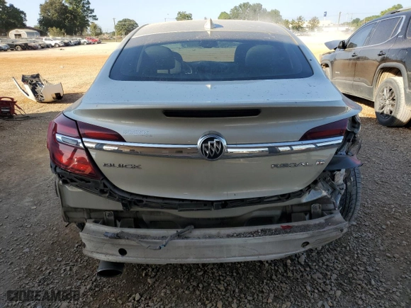 2016 Buick Regal with VIN 2G4GK5EX4G9190473, listed as a Copart auction lot 75522714 with NaN miles and Salvage Title. Bid and sale history available at carsss.com. Image 6.