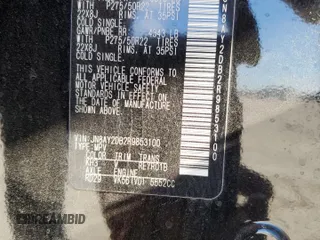 2024 Nissan Armada Platinum with VIN JN8AY2DB2R9853100, listed as a Copart auction lot 87037714 with 15,702 mi miles and Salvage Title. Bid and sale history available at carsss.com. Image 14.