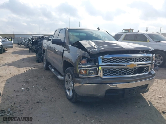 2014 Chevrolet Silverado 1500 LT with VIN 1GCRCREC7EZ397070, listed as a IAAI auction lot 41535953 with 161,419 mi miles. Bid and sale history available at carsss.com. Image 1.