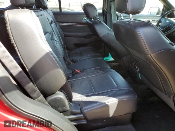 2016 Ford Explorer Platinum z VIN 1FM5K8HT0GGC87818, wystawiony jako Copart lot #60749755 z przebiegiem 86 719 mil mil oraz Szkoda całkowita • Salvage title. Historia ofert i sprzedaży dostępna na DreamBid. Obrazek 11.