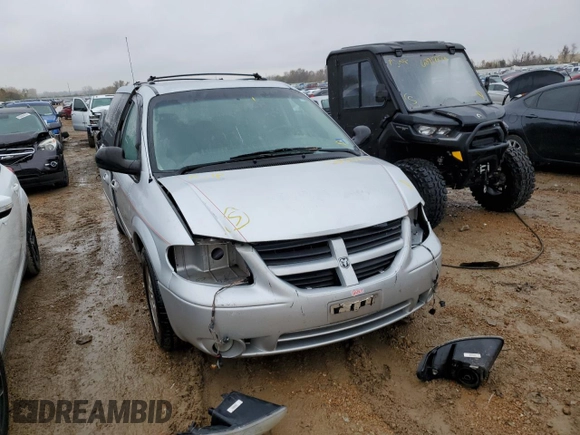 2005 Dodge Caravan SXT with VIN 2D4GP44L55R362380, listed as a Copart auction lot 67055344 with 190,608 mi miles and Non Repairable. Bid and sale history available at DreamBid. Image 1.