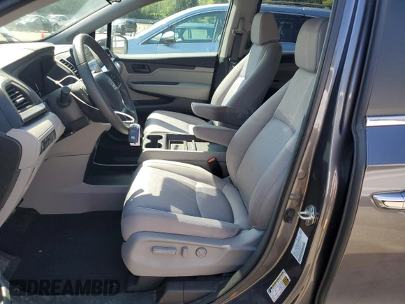 2020 Honda Odyssey EX with VIN 5FNRL6H58LB036140, listed as a Copart auction lot 54787905 with 37,408 mi miles and Salvage Title. Bid and sale history available at DreamBid. Image 7.