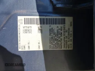 2010 Nissan Maxima 3.5 SV with VIN 1N4AA5AP4AC836989, listed as a IAAI auction lot 42216894 with 105,933 mi miles. Bid and sale history available at carsss.com. Image 9.