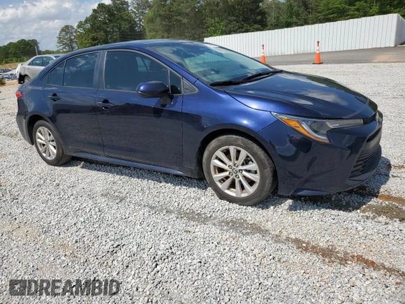 2023 Toyota Corolla LE with VIN 5YFB4MDE0PP051699, listed as a Copart auction lot 53589734 with 21,080 mi miles and Salvage Title. Bid and sale history available at carsss.com. Image 4.
