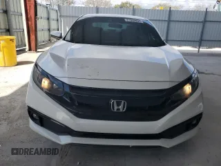 2020 Honda Civic Sedan Sport with VIN 2HGFC2F86LH533840, listed as a Copart auction lot 51040895 with 51,640 mi miles and Salvage Title. Bid and sale history available at carsss.com. Image 5.