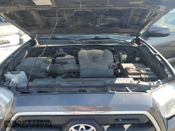 2017 Toyota Tacoma SR5 with VIN 5TFAZ5CN6HX042545, listed as a Copart auction lot 54960805 with 129,559 mi miles and Salvage Title. Bid and sale history available at DreamBid. Image 11.