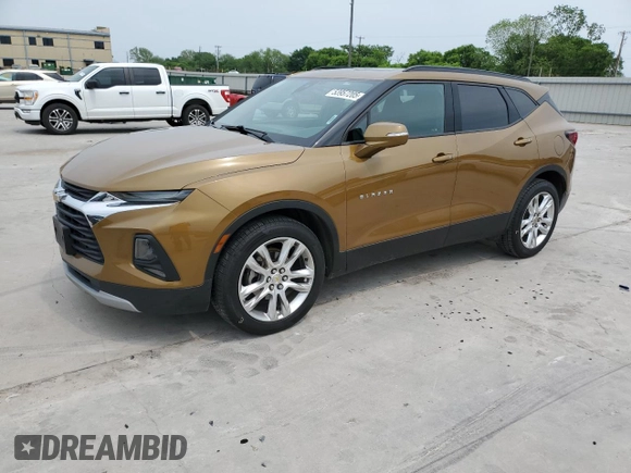 2019 Chevrolet Blazer z VIN 3GNKBDRS7KS608714, wystawiony jako Copart lot #53957205 z przebiegiem 126 162 mil mil oraz Szkoda całkowita • Salvage title. Historia ofert i sprzedaży dostępna na DreamBid. Obrazek 1.