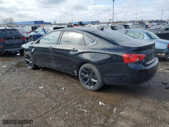 2015 Chevrolet Impala LT with VIN 2G1115SL7F9256407, listed as a Copart auction lot 47165315 with 89,156 mi miles and Salvage Title. Bid and sale history available at carsss.com. Image 2.