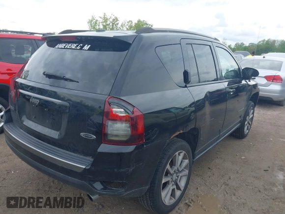 2017 Jeep Compass Sport SE z VIN 1C4NJDBB0HD101620, wystawiony jako IAAI lot #42253519 z przebiegiem 114 913 mil mil oraz . Historia ofert i sprzedaży dostępna na DreamBid. Obrazek 4.