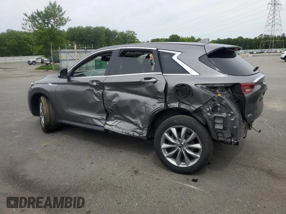 2022 Infiniti QX50 Pure z VIN 3PCAJ5AB2NF111771, wystawiony jako Copart lot #57990815 z przebiegiem 99 210 mil mil oraz Szkoda całkowita • Salvage title. Historia ofert i sprzedaży dostępna na DreamBid. Obrazek 2.