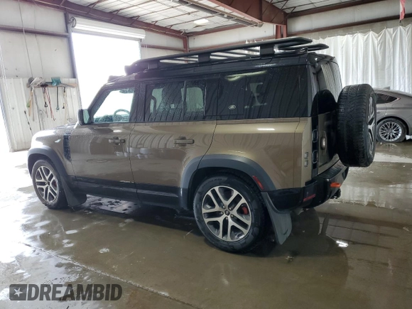 2023 Land Rover Defender X с VIN SALEX7EU8P2140939, выставлен на аукционе Copart как лот 55811195 с пробегом 33 446 миль миль и Списание • Salvage title. История ставок и продаж доступна на DreamBid. Изображение 2.