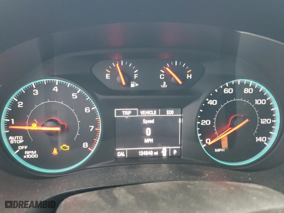 2016 Chevrolet Malibu LS with VIN 1G1ZB5ST3GF281216, listed as a Copart auction lot 53572335 with 134,949 mi miles and Salvage Title. Bid and sale history available at carsss.com. Image 9.