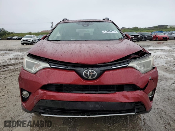 2018 Toyota RAV4 XLE with VIN JTMWFREV0JD130324, listed as a Copart auction lot 41790875 with 236,109 mi miles and Salvage title. Bid and sale history available at DreamBid. Image 5.