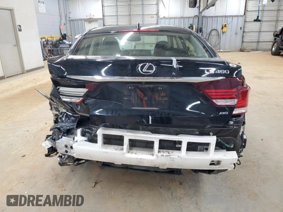 2016 Lexus LS 460 with VIN JTHCL5EF8G5026226, listed as a Copart auction lot 86094354 with 111,908 mi miles and Salvage title. Bid and sale history available at DreamBid. Image 6.
